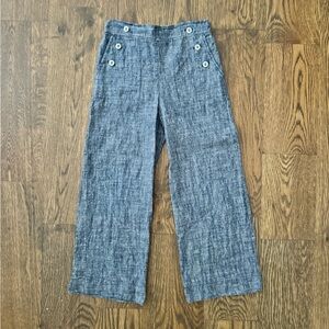MABO Wide-Leg Denim Sailor Pants size 4/5